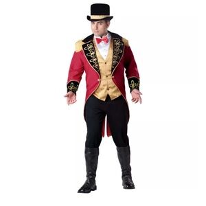 Men’s Ringmaster Halloween Costume In Size 2XL